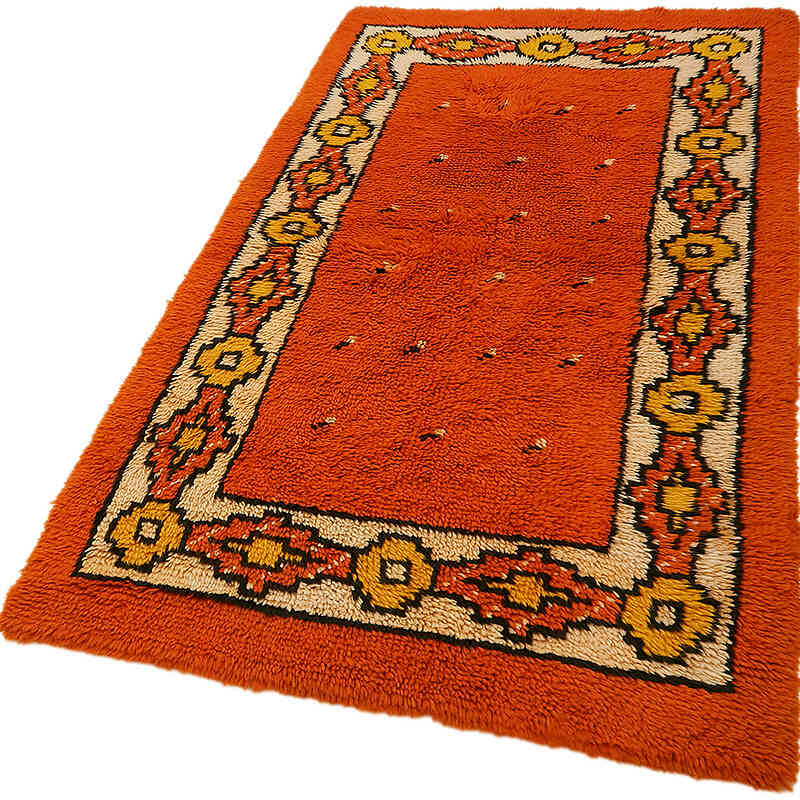 Vintage Anadolu Tülü - 117 cm x 210 cm - K0079014