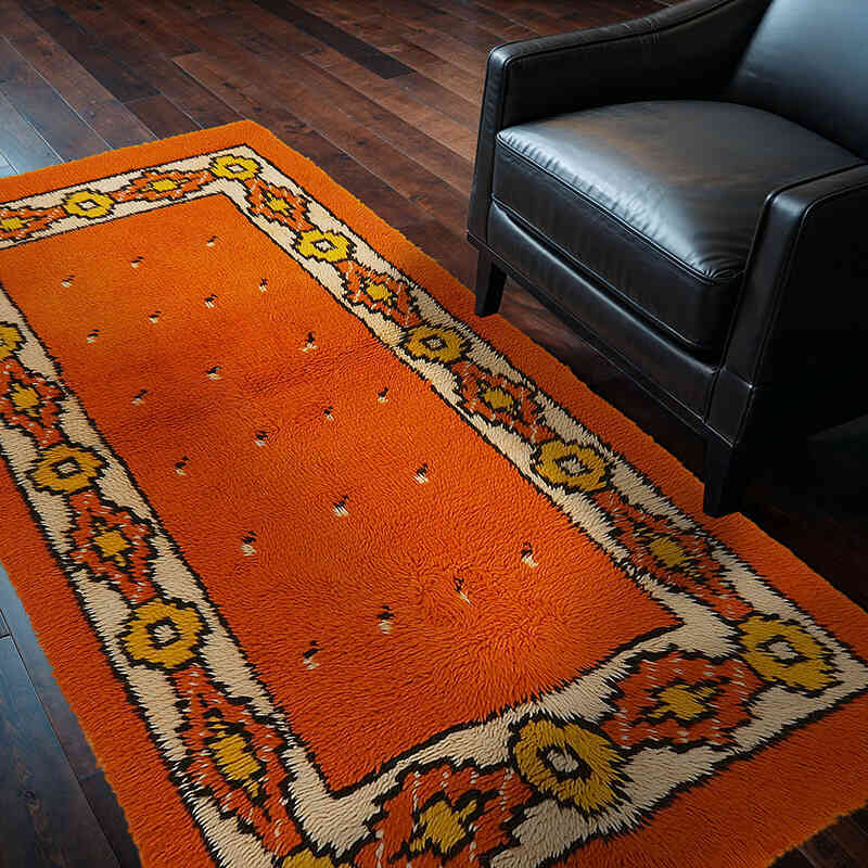 Vintage Anadolu Tülü - 117 cm x 210 cm - K0079014