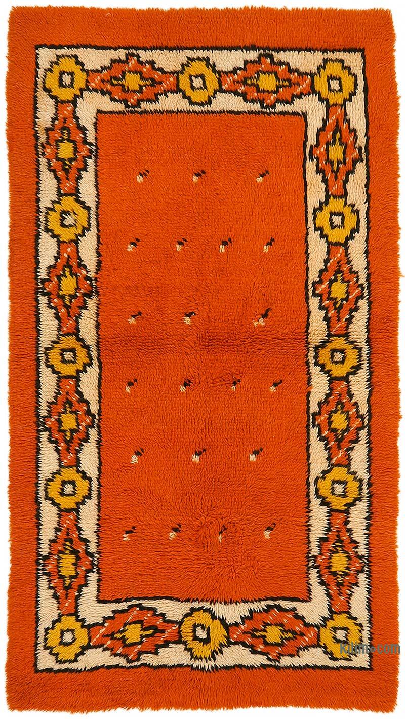 Vintage Anadolu Tülü - 117 cm x 210 cm - K0079014