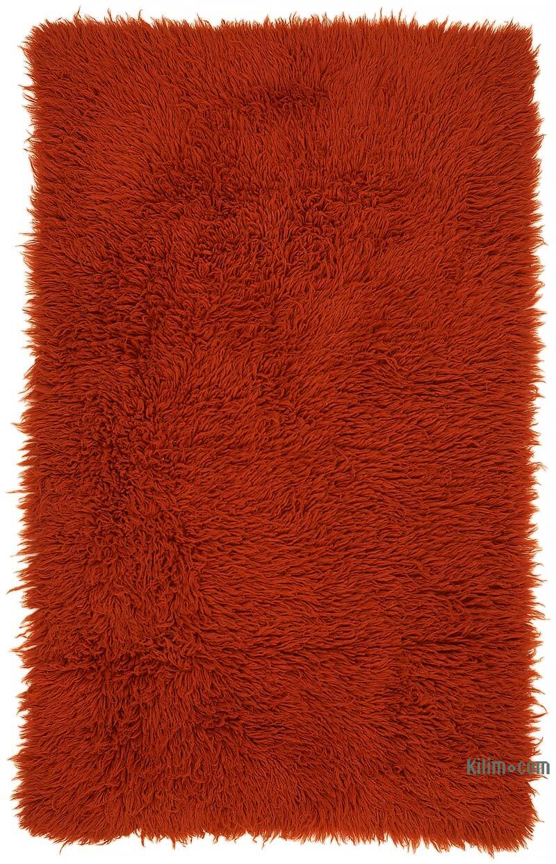 Vintage Anatolian Tulu Rug - 3' 11" x 6' 7" (47" x 79") - K0079017