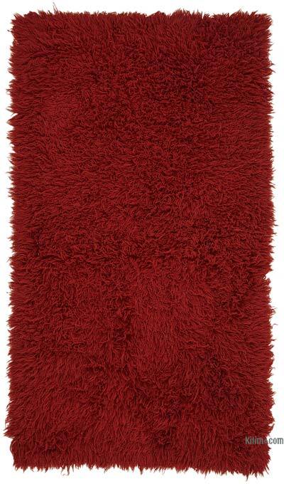 Vintage Anatolian Tulu Rug - 3' 11" x 7' 3" (47" x 87")