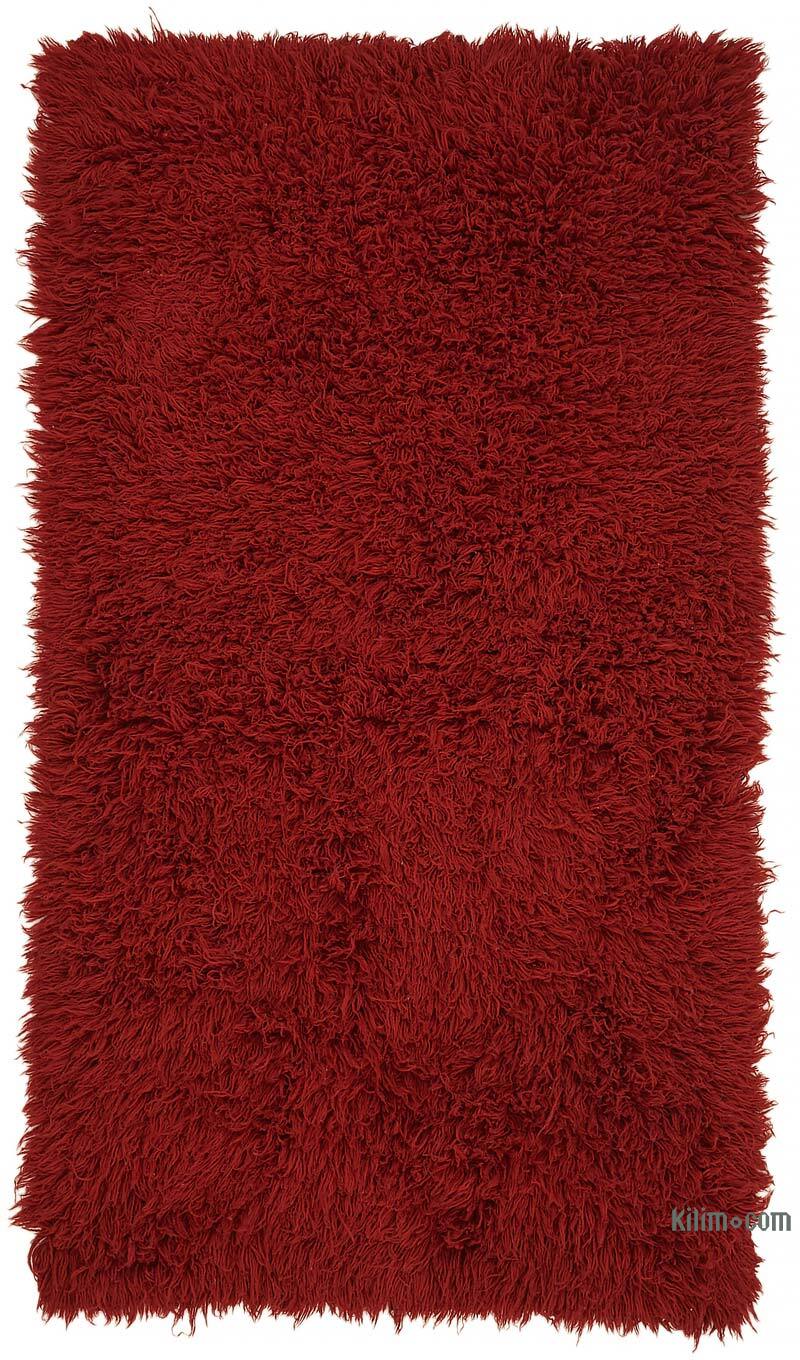 Vintage Anatolian Tulu Rug - 3' 11" x 7' 3" (47" x 87") - K0079022