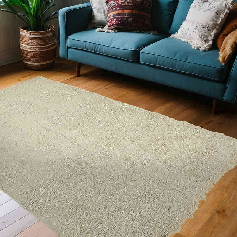 Alfombra Vintage de Anatolia Tulu - 136 cm x 204 cm - K0079023