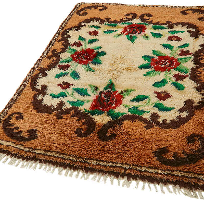 Alfombra Vintage de Anatolia Tulu - 134 cm x 200 cm - K0079029