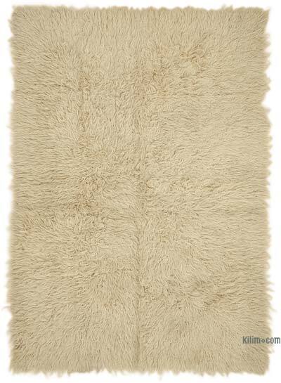 Vintage Anatolian Tulu Rug - 4' 7" x 6' 8" (55" x 80")
