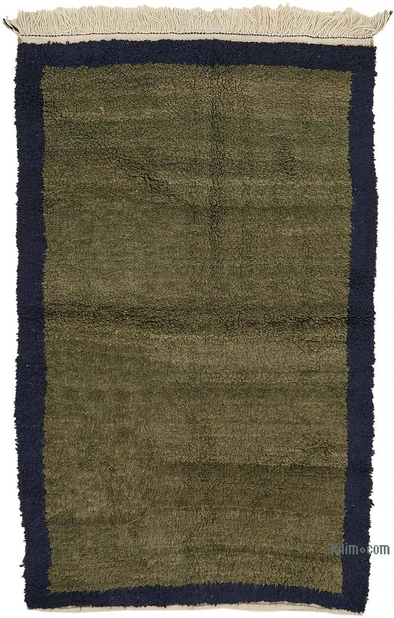 Vintage Anatolian Tulu Rug - 4' 1" x 6' 7" (49" x 79") - K0079034