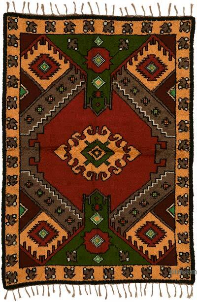 Vintage Anadolu Tülü - 162 cm x 227 cm