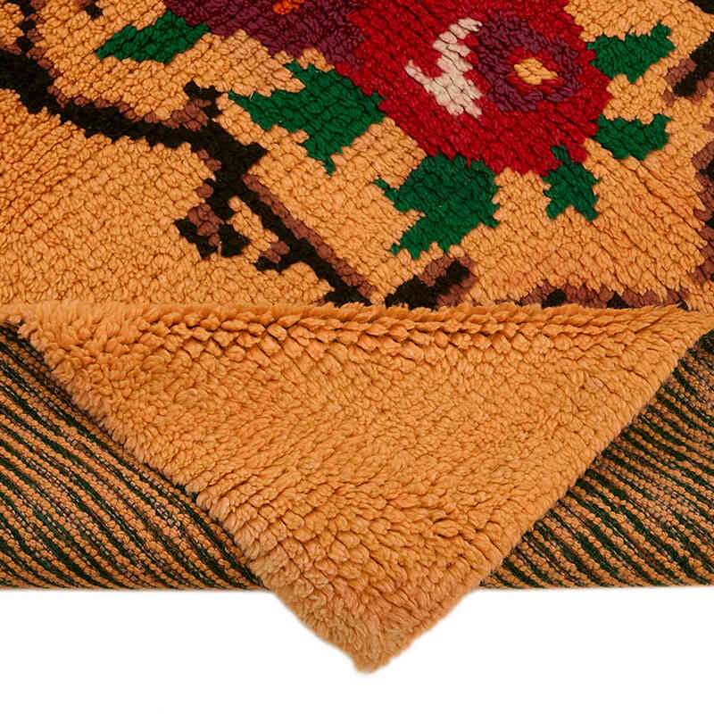 Vintage Anatolian Tulu Rug - 4' 11" x 6' 9" (59" x 81") - K0079038