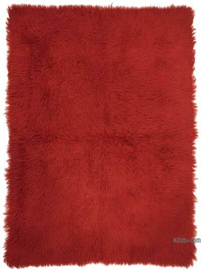 Vintage Anatolian Tulu Rug - 5' 9" x 7' 10" (69" x 94")