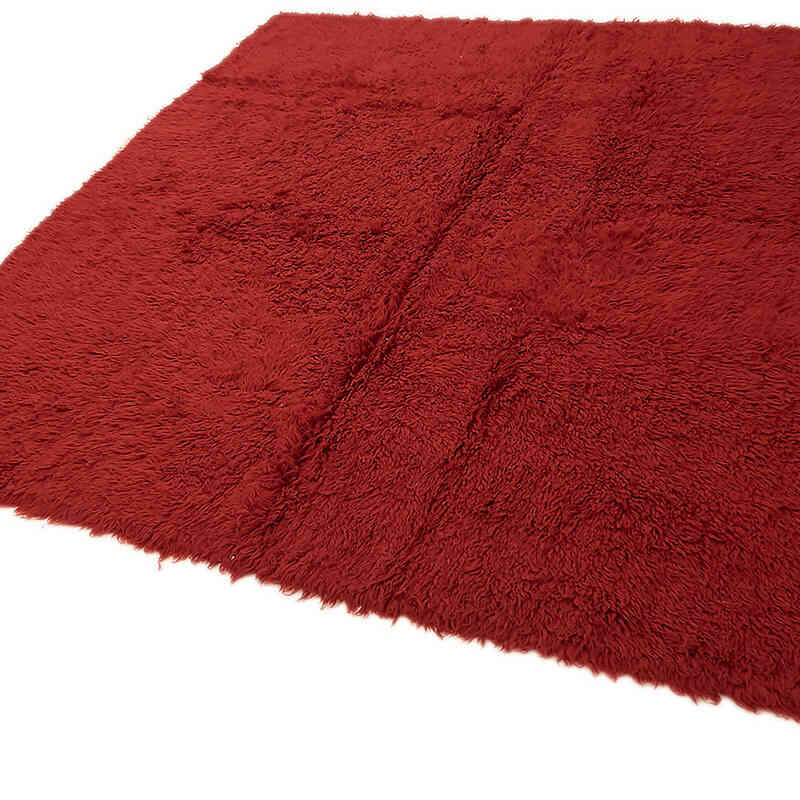 Vintage Anatolian Tulu Rug - 7'  x 7' 3" (84" x 87") - K0079042