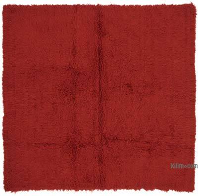 Vintage Anatolian Tulu Rug - 7'  x 7' 3" (84" x 87")