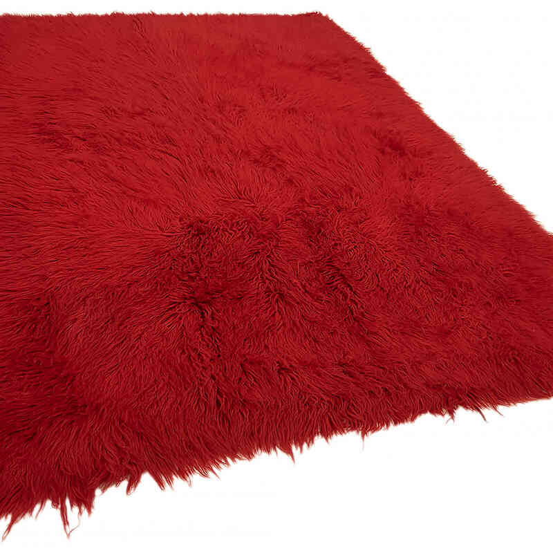 Vintage Anatolian Tulu Rug - 6'  x 7' 9" (72" x 93") - K0079057