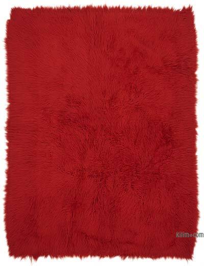 Vintage Anatolian Tulu Rug - 6'  x 7' 9" (72" x 93")