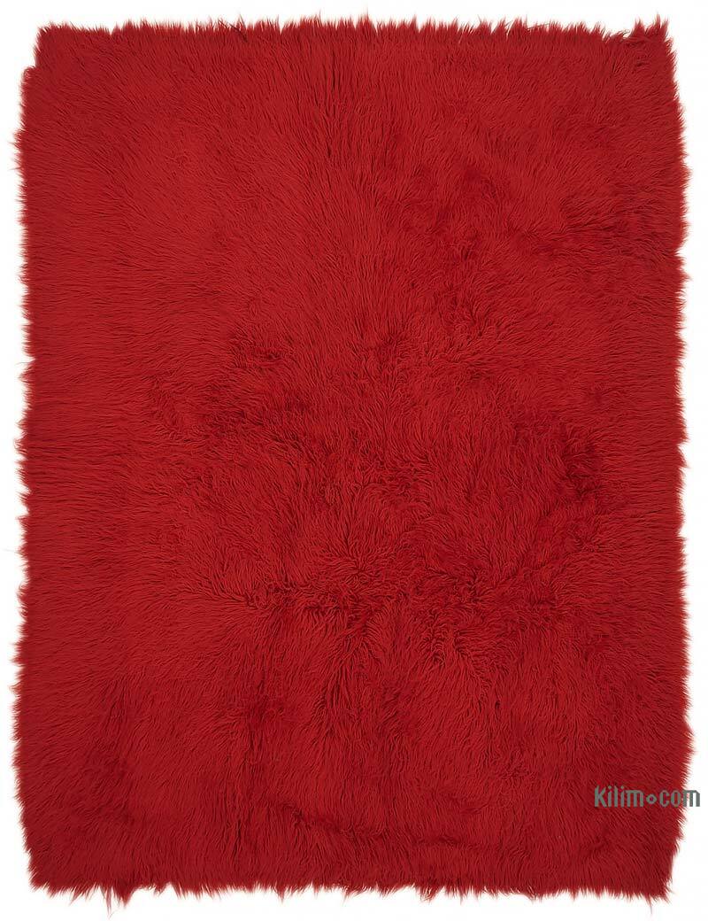 Vintage Anatolian Tulu Rug - 6'  x 7' 9" (72" x 93") - K0079057