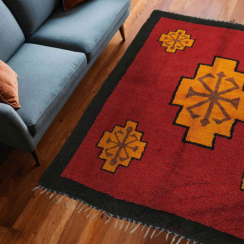 Alfombra Vintage de Anatolia Tulu - 181 cm x 230 cm - K0079058