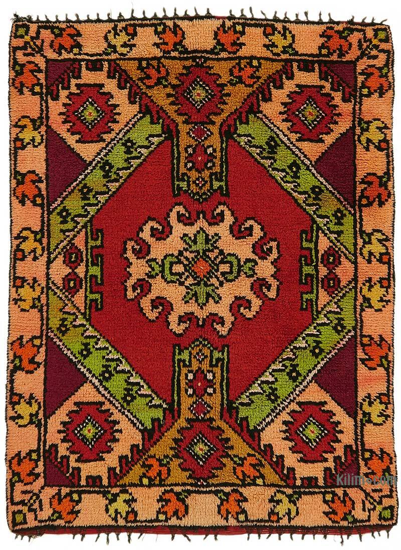 Vintage Anadolu Tülü - 152 cm x 198 cm - K0079061