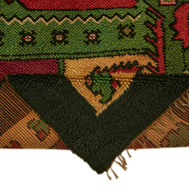 Vintage Anatolian Tulu Rug - 6' 4" x 7' 4" (76" x 88") - K0079064