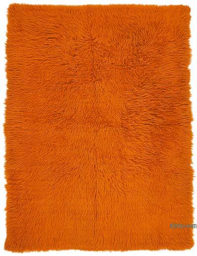 Vintage Anatolian Tulu Rug - 5' 5" x 7' 1" (65" x 85")