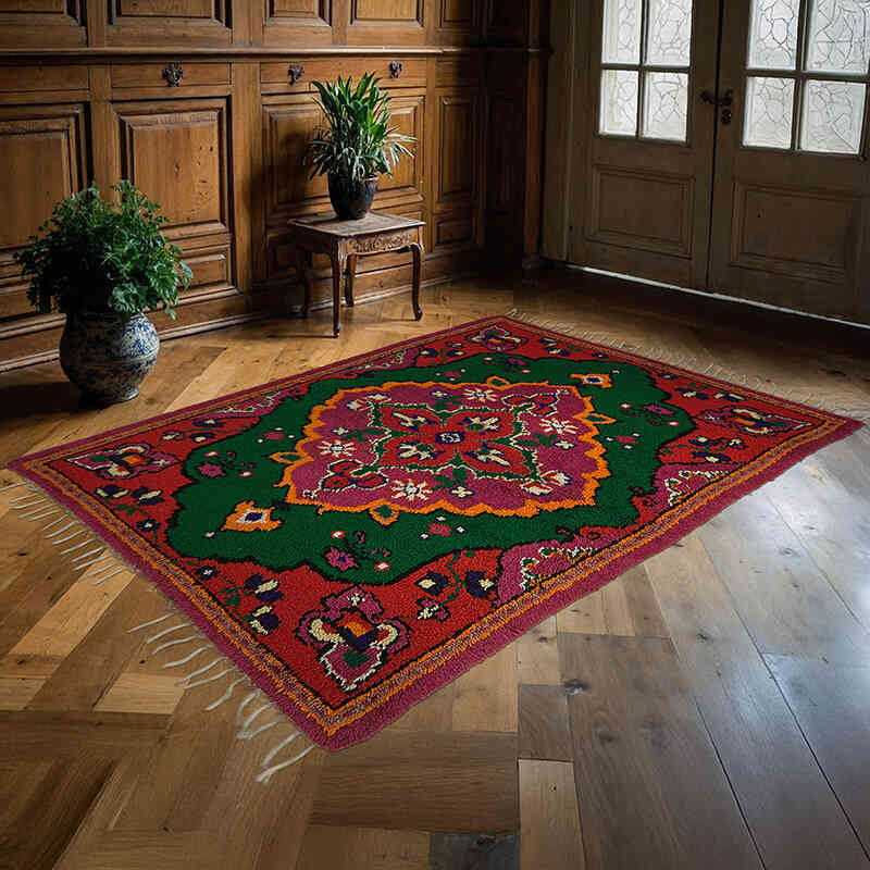 Vintage Anadolu Tülü - 162 cm x 220 cm - K0079076
