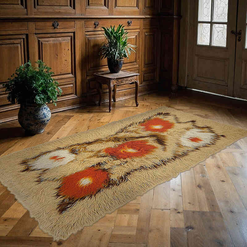 Vintage Anadolu Tülü - 107 cm x 220 cm - K0079079