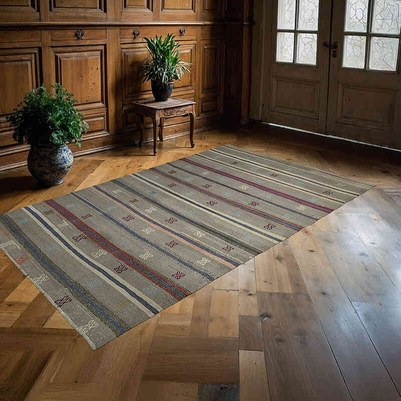Vintage Anadolu Kilim - 148 cm x 250 cm - K0079089