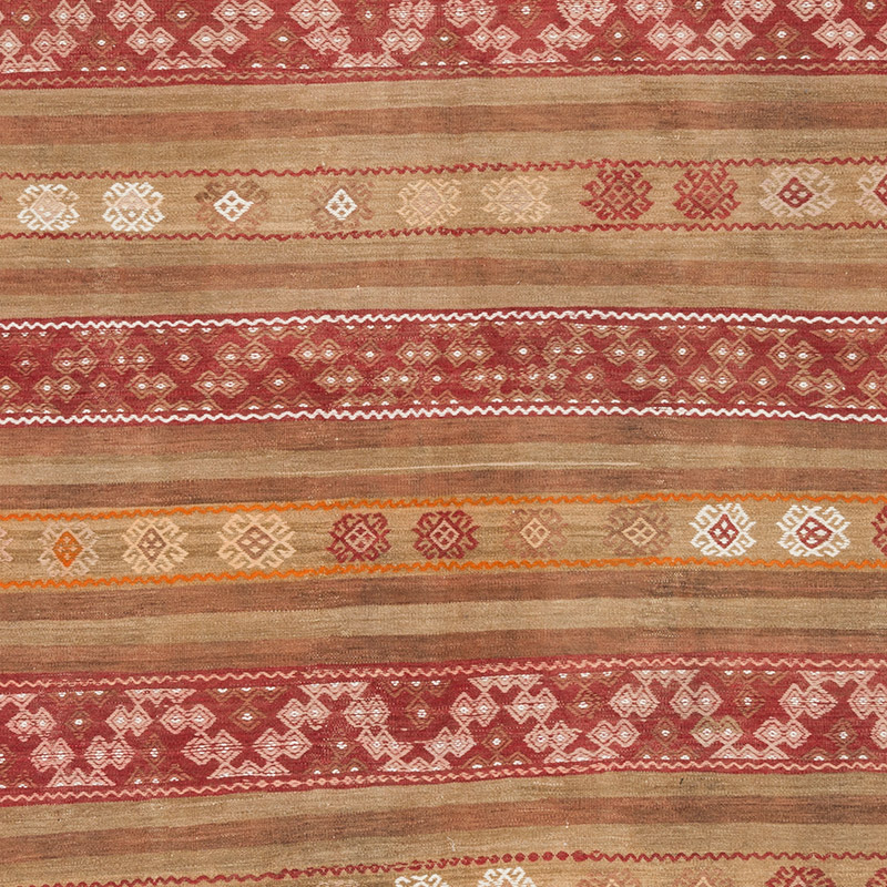 Alfombra Vintage Anatolian Kilim - 158 cm x 254 cm - K0079092