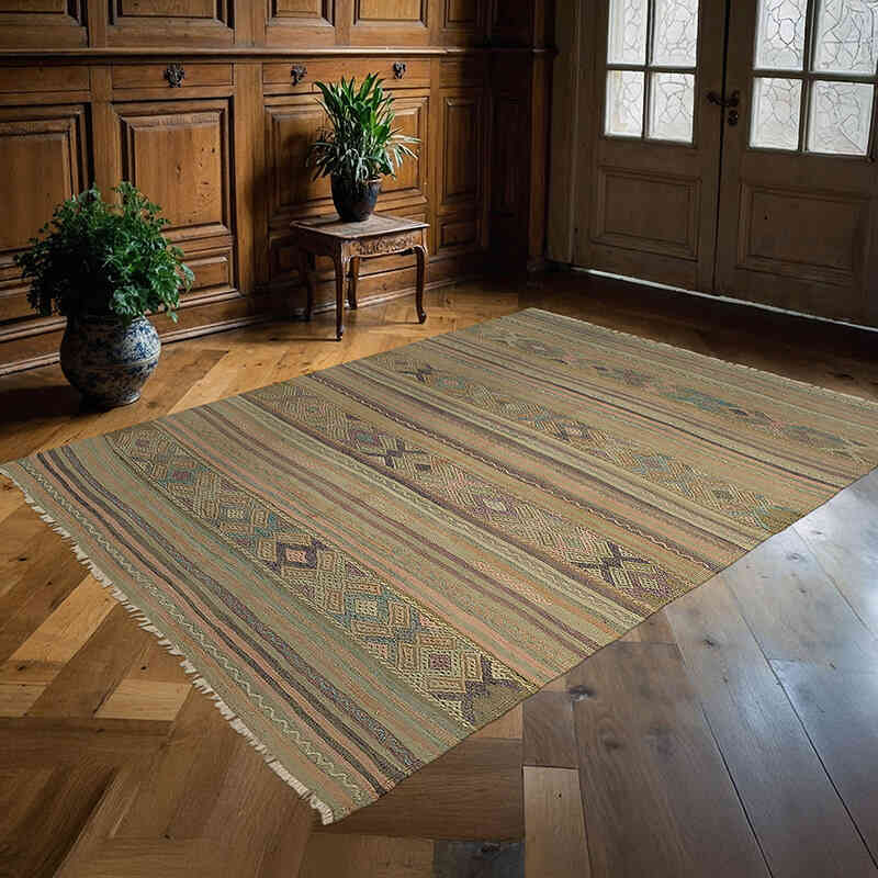 Vintage Anadolu Kilim - 170 cm x 222 cm - K0079093