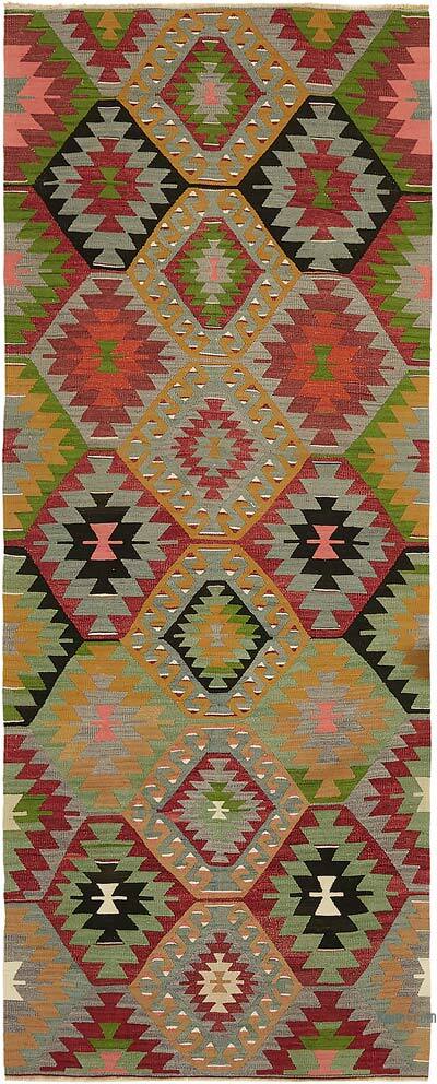 Vintage Anadolu Kilim - 107 cm x 264 cm