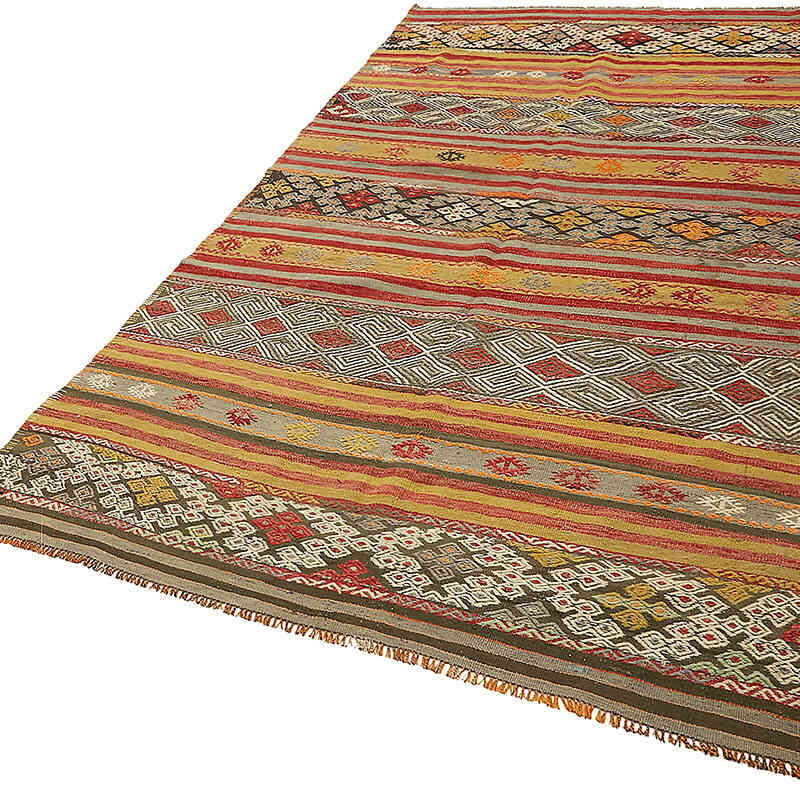 Alfombra Vintage Anatolian Kilim - 154 cm x 250 cm - K0079099