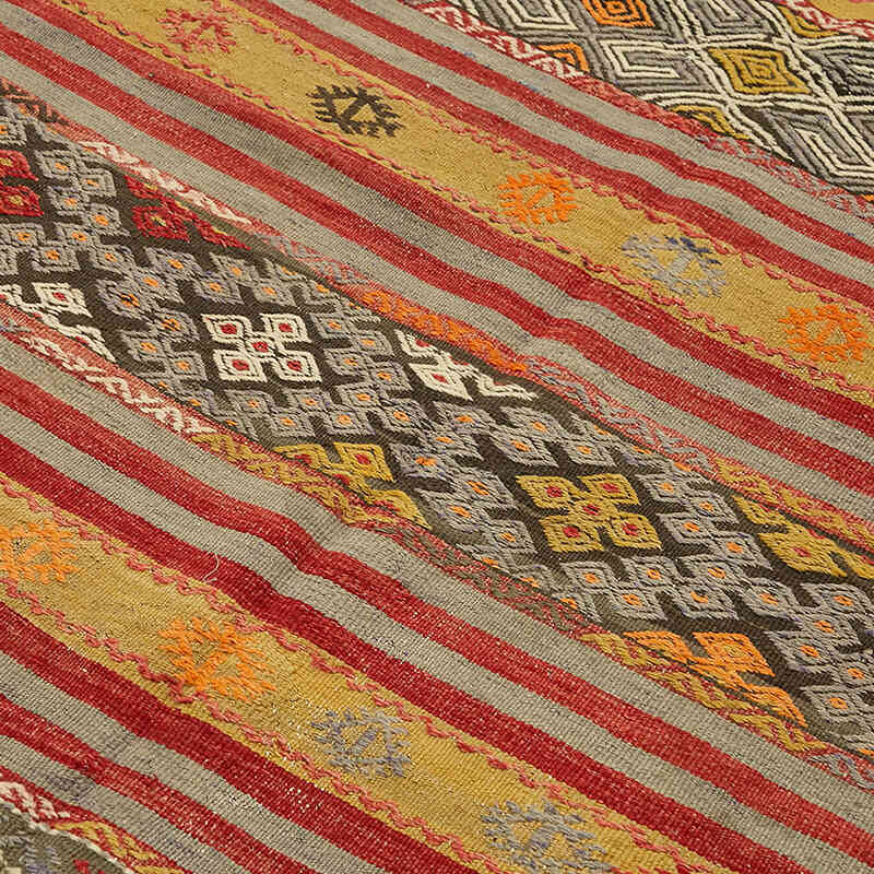 Alfombra Vintage Anatolian Kilim - 154 cm x 250 cm - K0079099