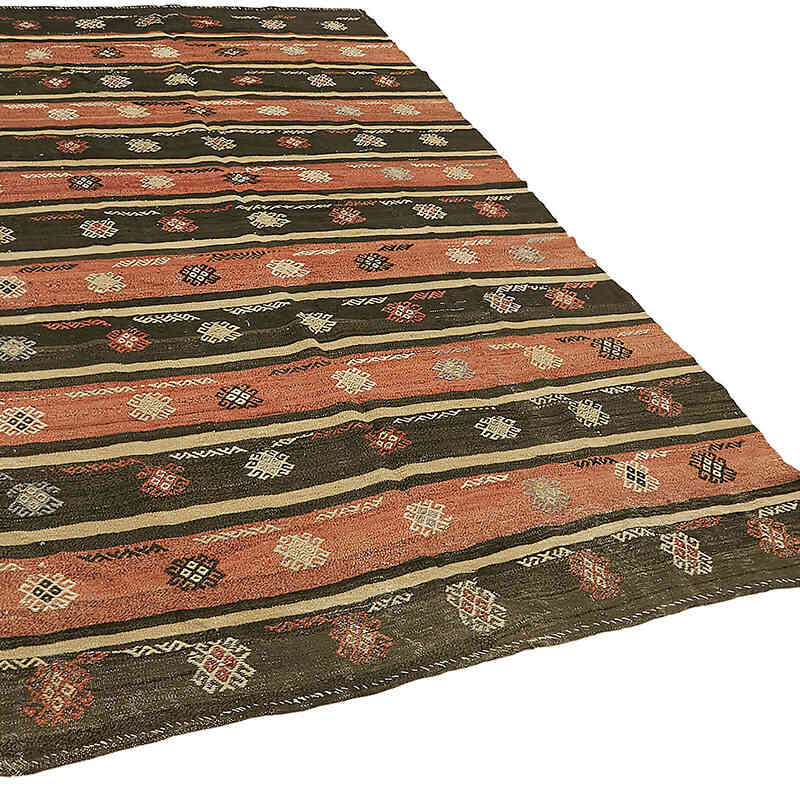 Alfombra Vintage Anatolian Kilim - 188 cm x 314 cm - K0079102