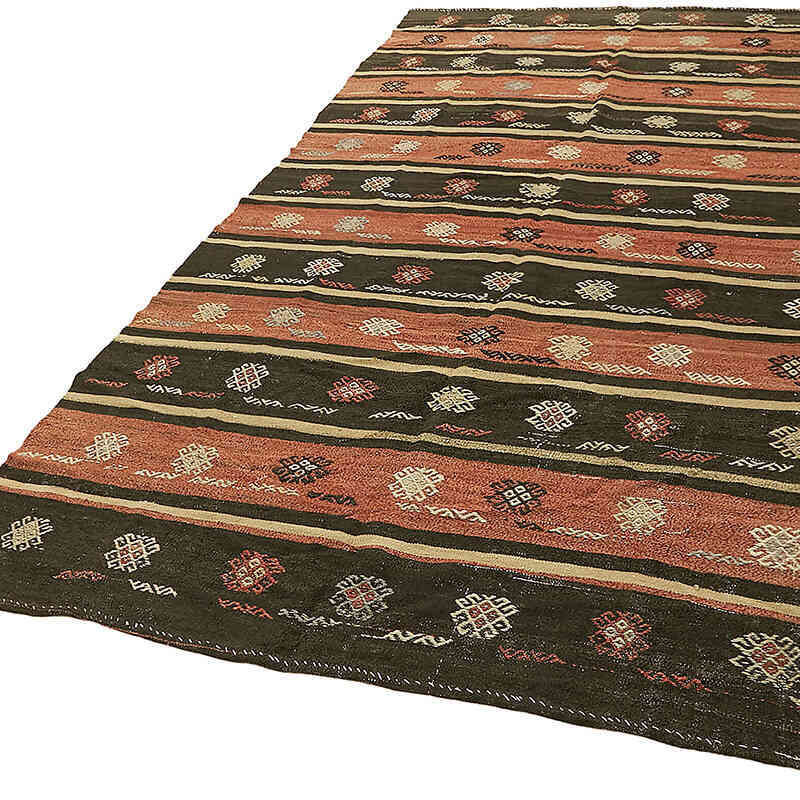 Alfombra Vintage Anatolian Kilim - 188 cm x 314 cm - K0079102
