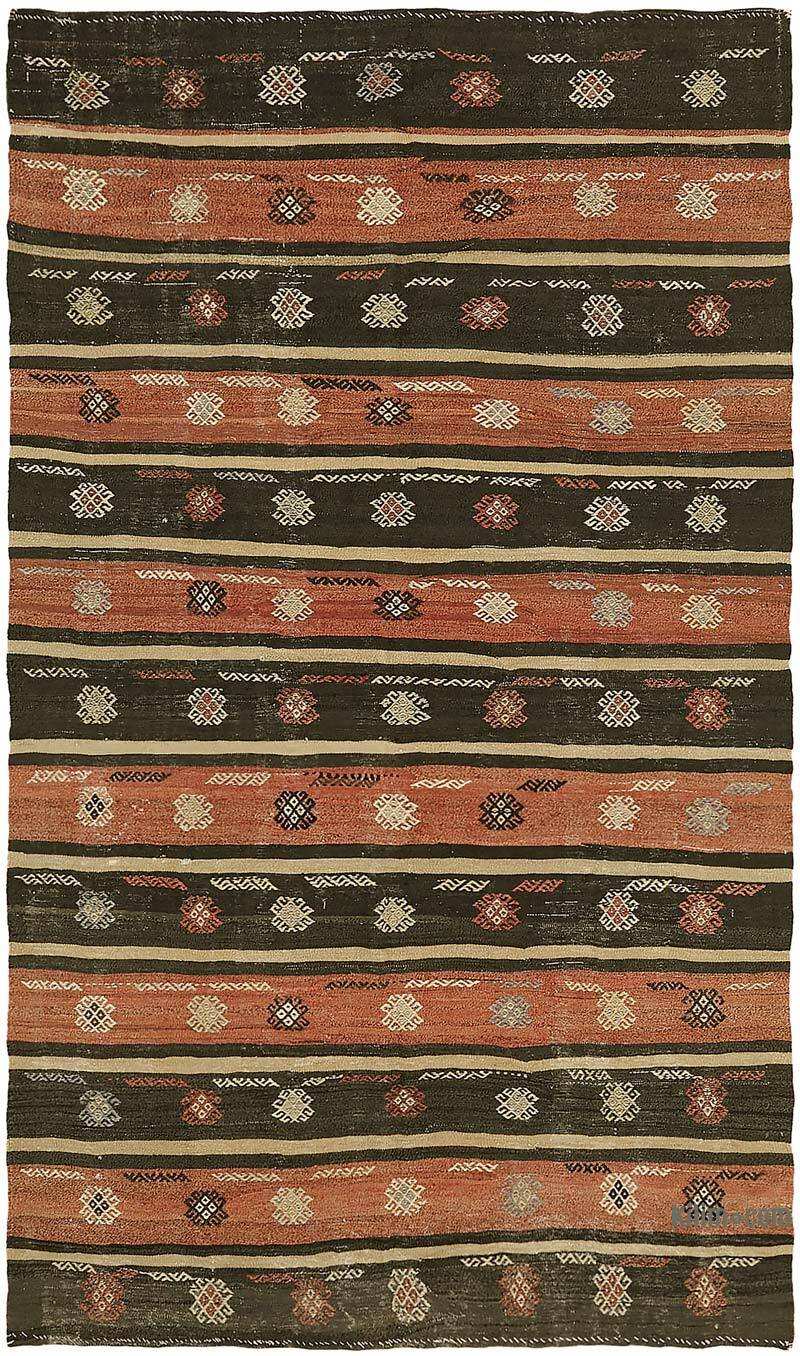 Alfombra Vintage Anatolian Kilim - 188 cm x 314 cm - K0079102