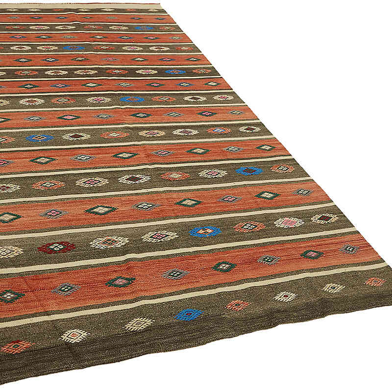 Vintage Anadolu Kilim - 170 cm x 348 cm - K0079104