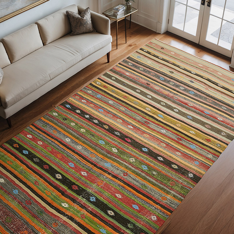 Vintage Anadolu Kilim - 195 cm x 325 cm - K0079109