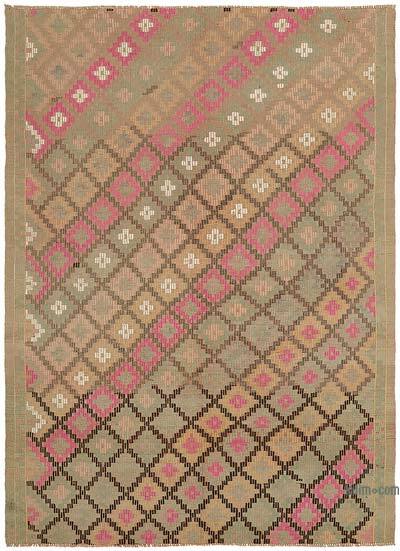Vintage Anatolian Jijim Rug - 6'  x 8' 1" (72" x 97")
