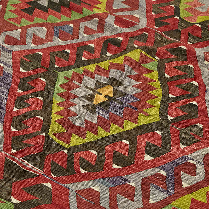 Alfombra Vintage Anatolian Kilim - 182 cm x 319 cm - K0079112