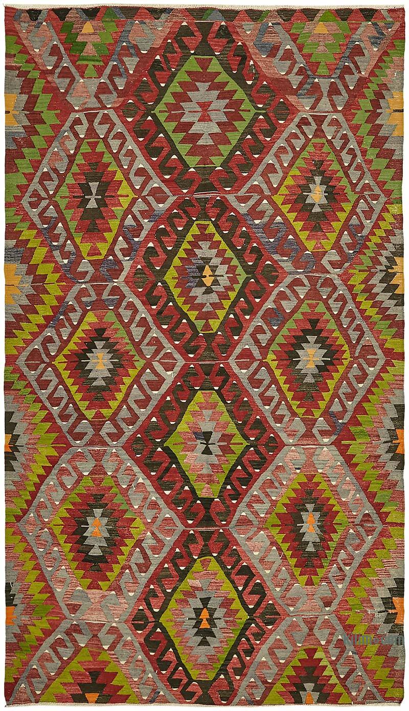 Alfombra Vintage Anatolian Kilim - 182 cm x 319 cm - K0079112