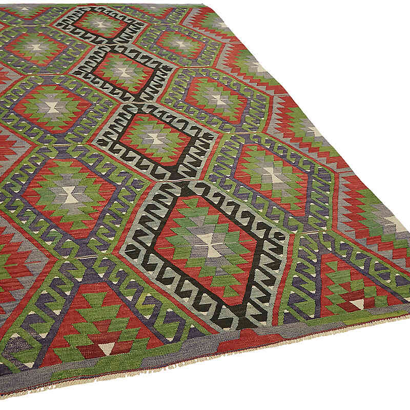 Alfombra Vintage Anatolian Kilim - 176 cm x 280 cm - K0079113