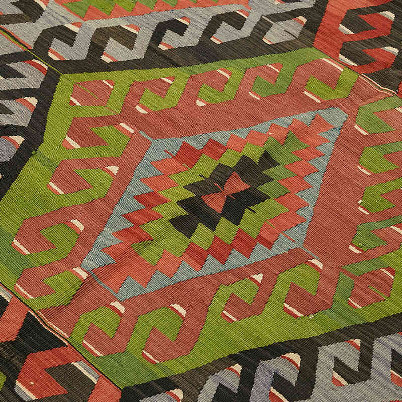 Alfombra Vintage Anatolian Kilim - 198 cm x 320 cm - K0079114