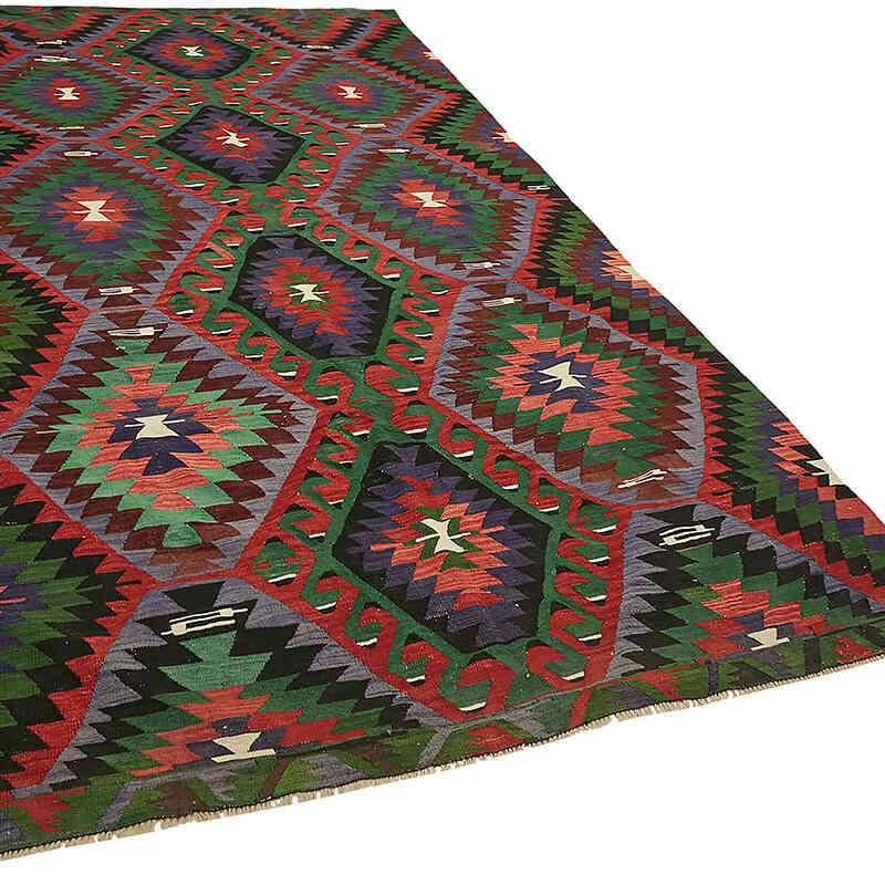 Vintage Anadolu Kilim - 192 cm x 356 cm - K0079117