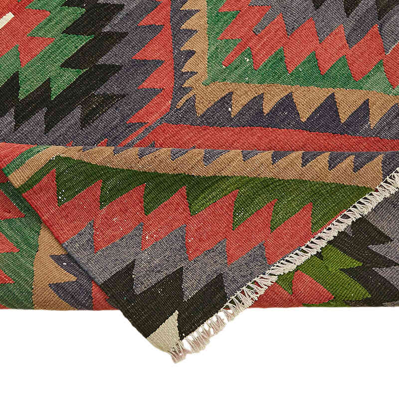Alfombra Vintage Anatolian Kilim - 202 cm x 284 cm - K0079123