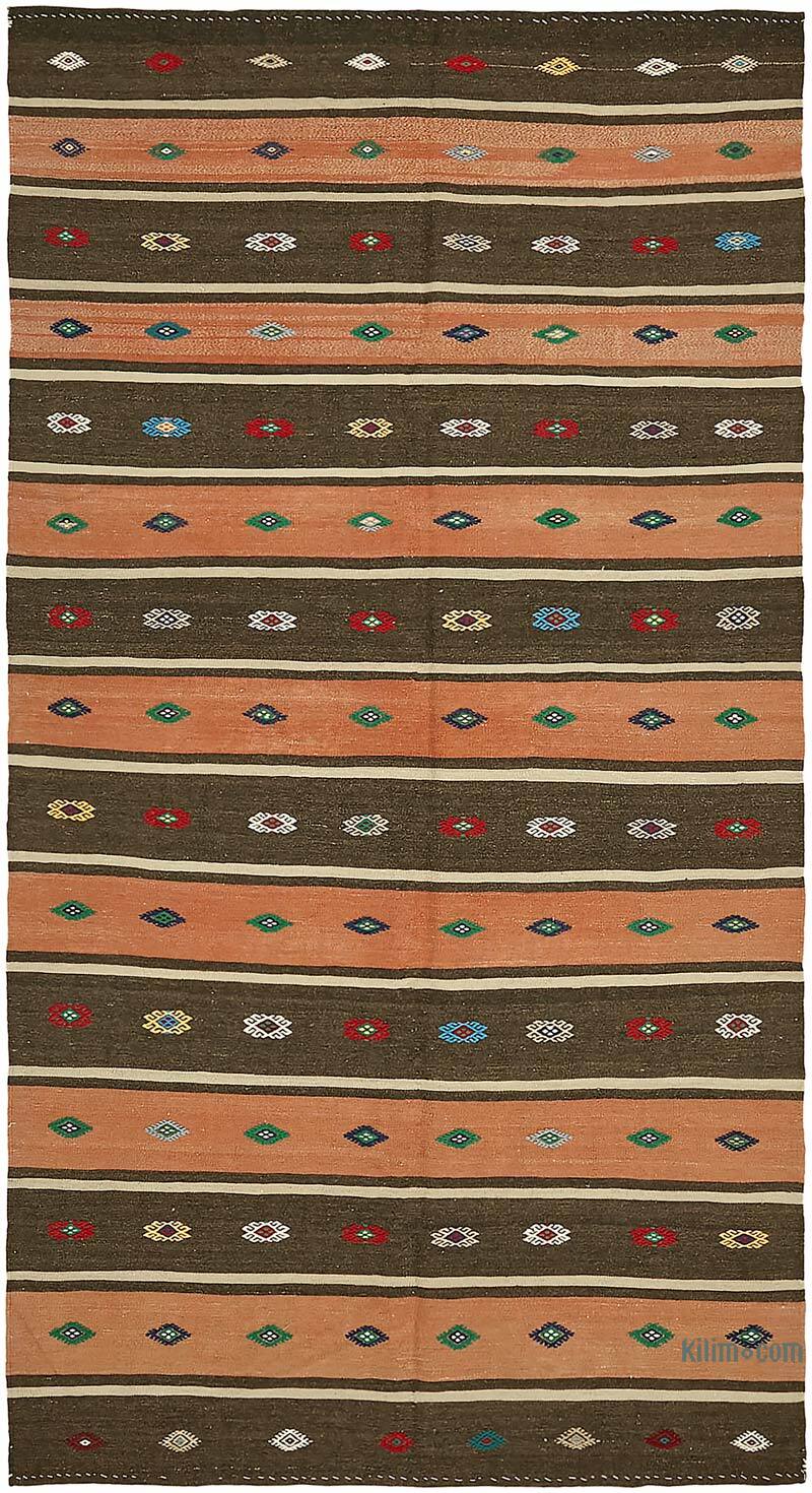 Alfombra Vintage Anatolian Kilim - 172 cm x 315 cm - K0079124