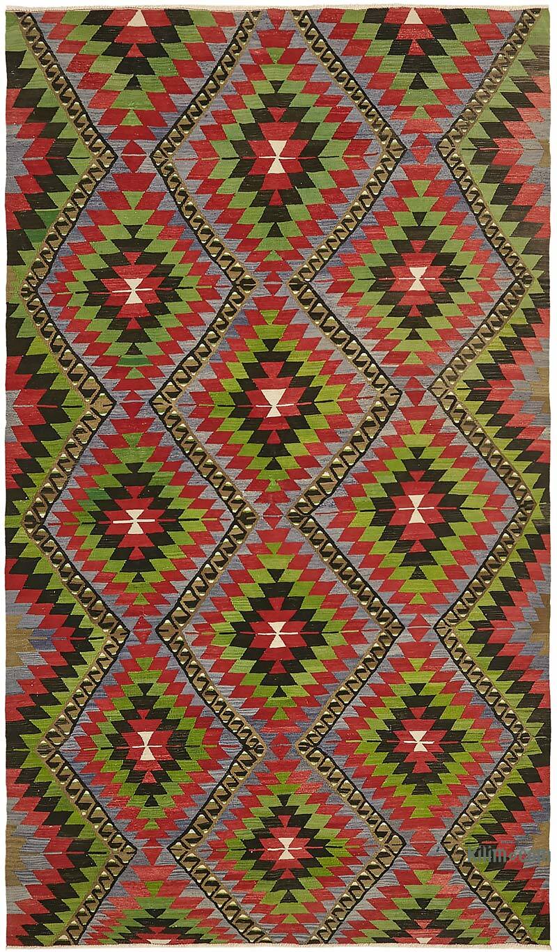 Alfombra Vintage Anatolian Kilim - 204 cm x 342 cm - K0079128