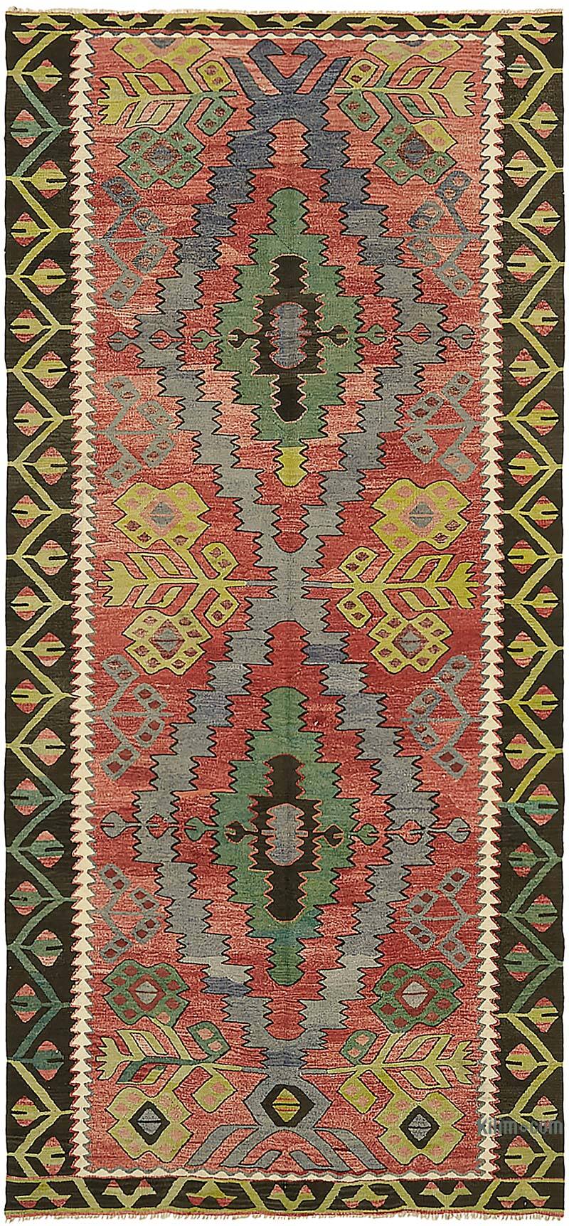 Vintage Anadolu Kilim - 143 cm x 300 cm - K0079135