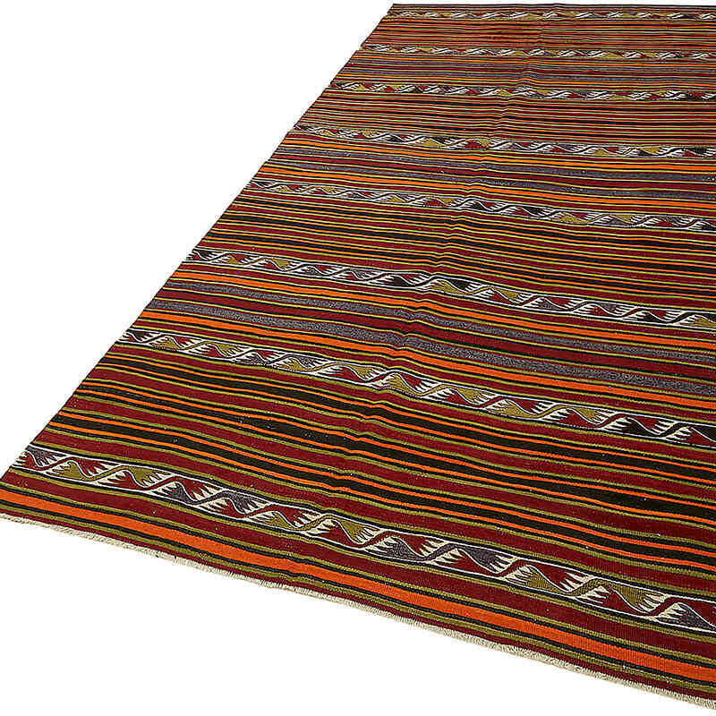 Alfombra Vintage Anatolian Kilim - 155 cm x 335 cm - K0079140