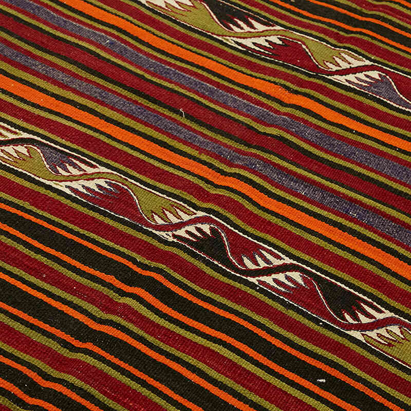 Alfombra Vintage Anatolian Kilim - 155 cm x 335 cm - K0079140