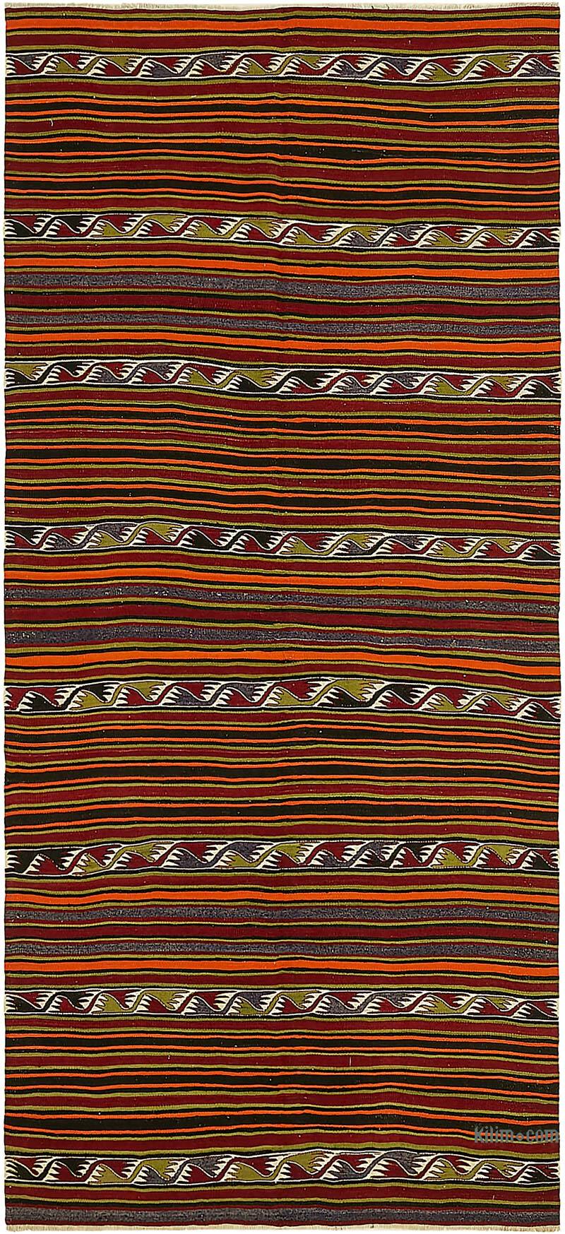 Alfombra Vintage Anatolian Kilim - 155 cm x 335 cm - K0079140
