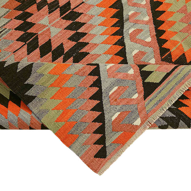 Alfombra Vintage Anatolian Kilim - 184 cm x 234 cm - K0079141