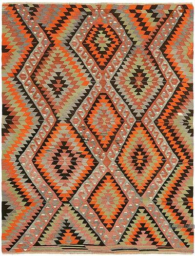 Vintage Anadolu Kilim - 184 cm x 234 cm